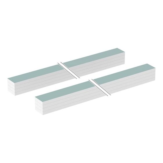 Geberit Duofix Set Paneelstreifen, verleimt, 2 Stück