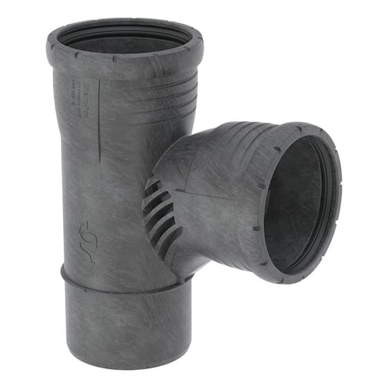 Geberit Silent-Pro Carve Abzweig 87,5 Grad, 110/110mm