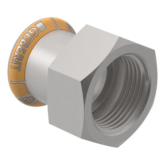 Geberit Mapress Therm Übergang mit Innengewinde d 15mm, Rp 3/8″