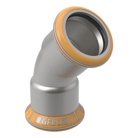 Geberit Mapress Therm Bogen 45 Grad, d 15mm