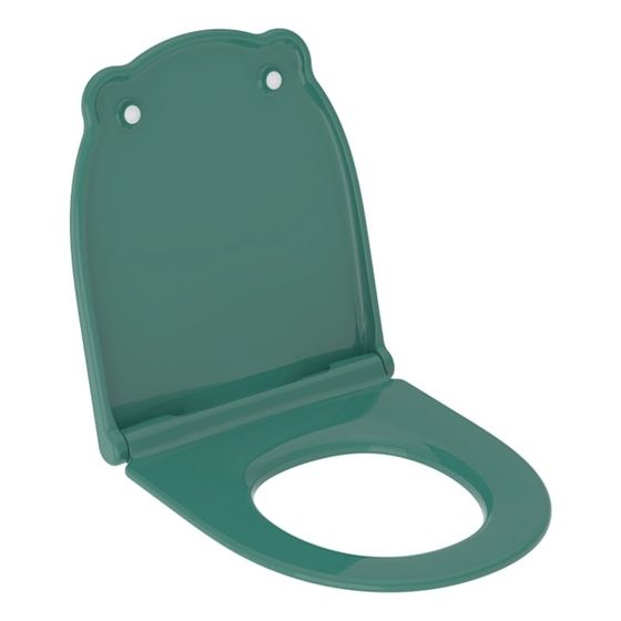 Geberit Bambini WC-Sitz für Kinder EasyMount ohne Absenkautomatik, Waldgrün