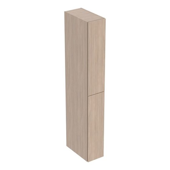 Geberit Hochschrank mit zwei Auszügen 24x180x48cm, Eiche
