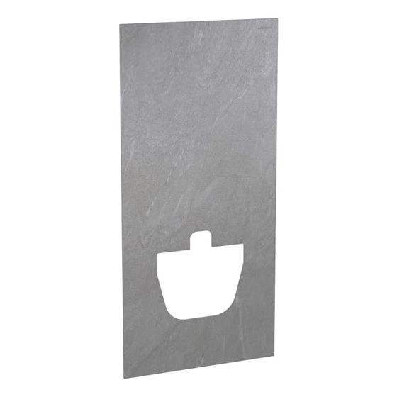 Geberit Frontverkleidung für Monolith Sanitärmodul Wand-WC, 101cm, WC-Befestigungsbreite 18cm, Schieferoptik/Steinzeug