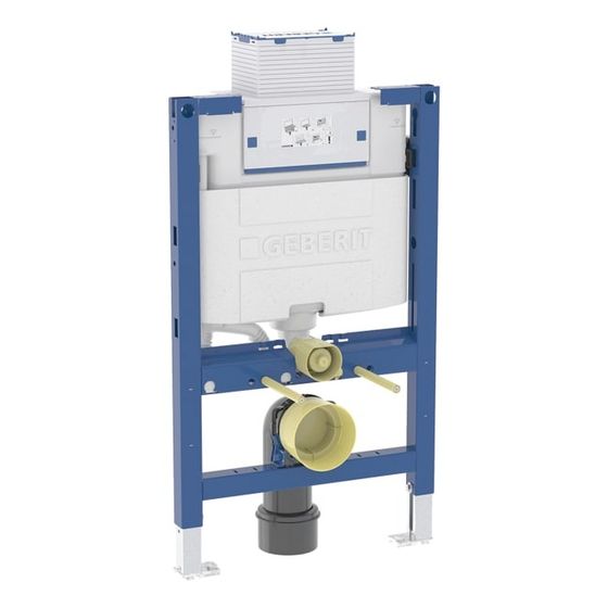Geberit Duofix Element für Wand-WC 82cm, für Metall-, Holzständerwände, mit Omega Unterputzspülkasten 12cm