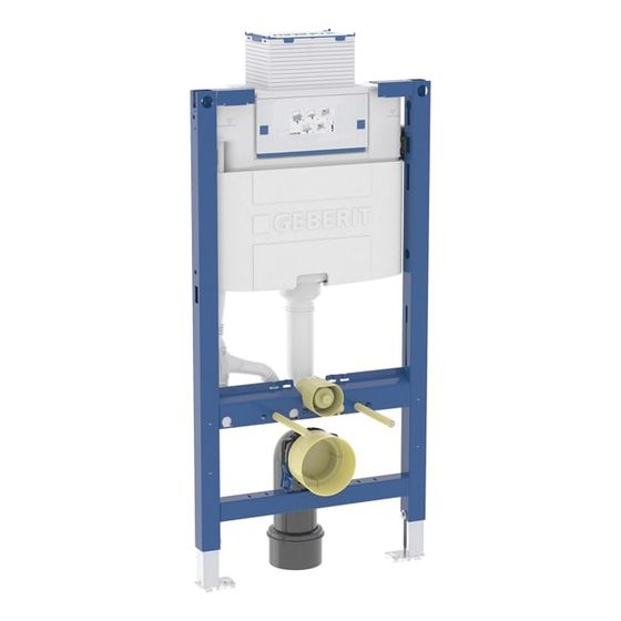 Geberit Duofix Element für Wand-WC 98cm, für Metall-, Holzständerwände, mit Omega Unterputzspülkasten 12cm