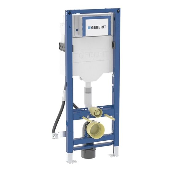 Geberit Duofix Element für Wand-WC 112cm, für Metall-, Holzständerwände, mit Sigma Unterputzspülkasten 12cm, barrierefrei