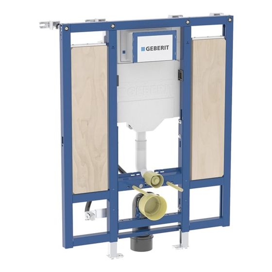 Geberit Duofix Element für Wand-WC, 112cm, mit Sigma UP-Spülkasten 12cm, barrierefrei, für Stütz- und Haltegriffe