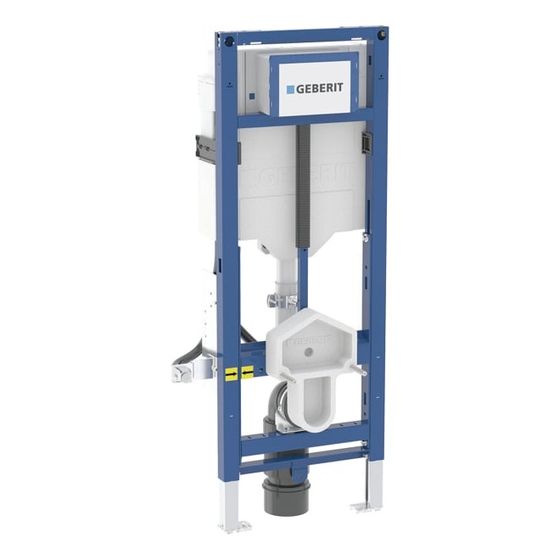 Geberit Duofix Element für Wand-WC, 112cm, mit Sigma UP-Spülkasten 12cm, barrierefrei, WC höhenverstellbar