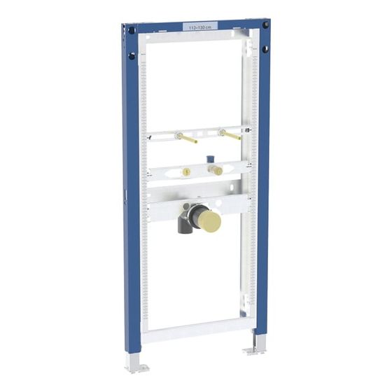 Geberit Duofix Element für Urinal, 112-130cm universell, für AD-Druckspüler, für Metall-, Holzständerwände