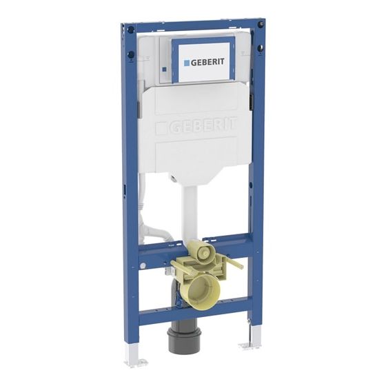 Geberit Duofix Element für Wand-WC 112cm, Metall-/Holzständerwände, mit Sigma Unterputzspülkasten 12cm, Power, Connect Box