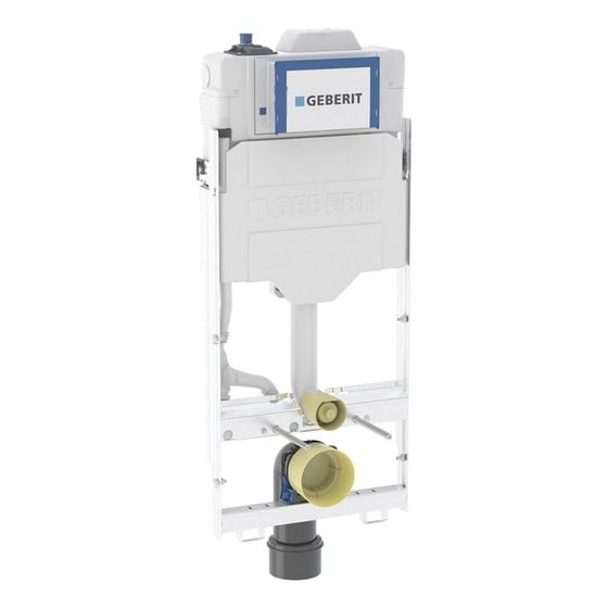 Geberit GIS Element für Wand-WC, 125cm, mit Sigma UP-Spülkasten 12cm, mit HS30 Hygienespülung, 1 WA