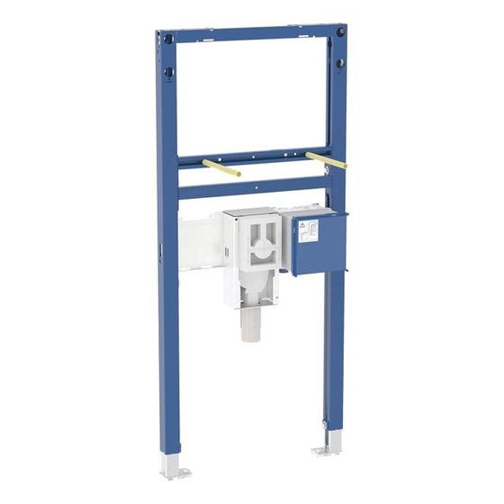 Geberit Duofix Element für Waschtisch, 112cm, elektronische Standarmatur mit UP-Funktionsbox, mit UP-Geruchsverschluss