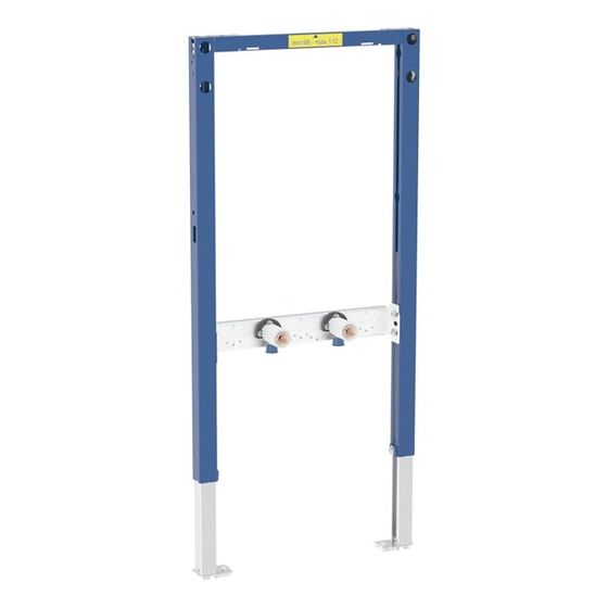 Geberit Duofix Element für Dusche, Badewanne 98-112cm, Wandarmatur Aufputz, für Metall-, Holzständerwände
