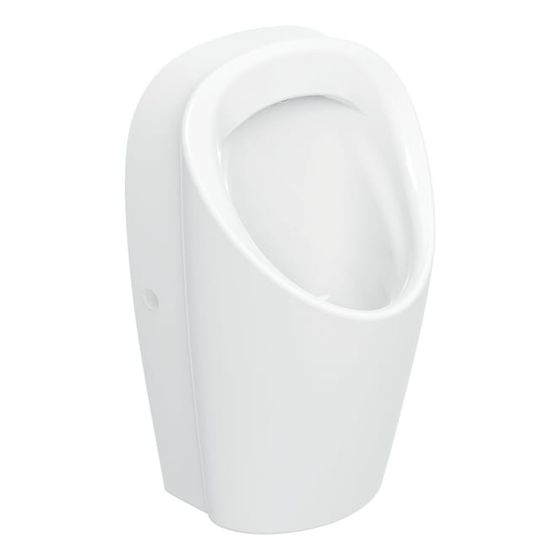 Geberit Renova L Urinal, Zulauf von hinten, Abgang nach hinten oder unten, Weiß, KeraTect