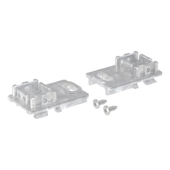 Geberit Duofix Set Fußplatten Zinkdruckguss 244125002