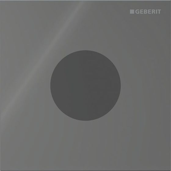 Geberit Abdeckplatte für Urinalsteuerungen Typ 40, rund, 12,5x12,5x0,4cm, Lava, 246120JK1