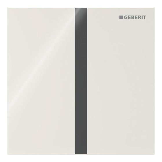 Geberit Betätigungsplatte für Urinalsteuerung Typ 40, eckig, 12,5x12,5x0,4cm, Sandgrau, 246121JL1