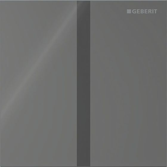 Geberit Betätigungsplatte Typ 40 für Urinalsteuerung, eckig, 12,5x12,5x0,4cm, Lava, 246121JK1