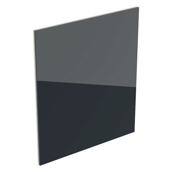 Geberit Tür für Unterschrank für Handwaschbecken Acanto Waschtisch 45cm, Schwarz