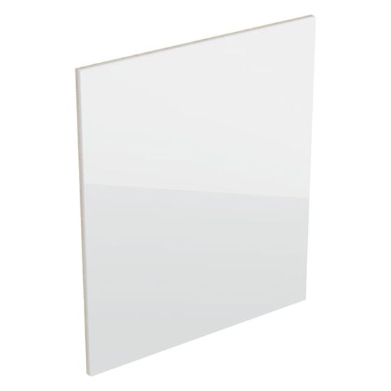 Geberit Tür für Unterschrank für Handwaschbecken Acanto Waschtisch 45cm, Weiß, Edelstahl