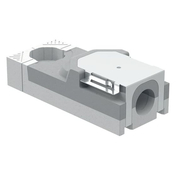 Geberit Grundkörper für CleanLine Duschrinne und CleanPoint Duschbodenablauf, für Siphon 50mm, 243122001