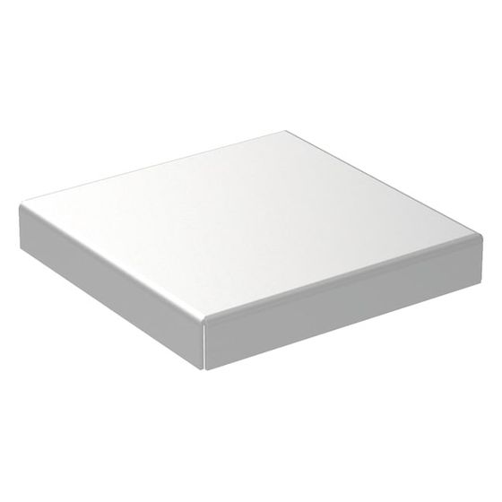 Geberit Schlitzrost für Bodenentwässerung, 10,9x10,9cm, 242408001
