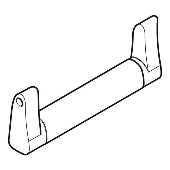 Geberit Tragegriff für Koffer, 691130001