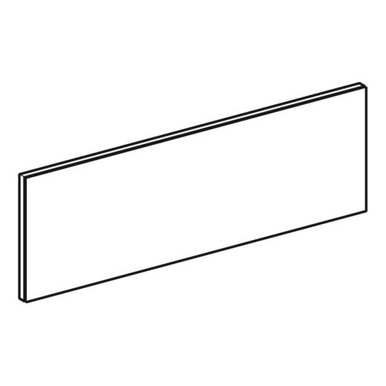 Geberit Frontblende für Wandablage, Weiß