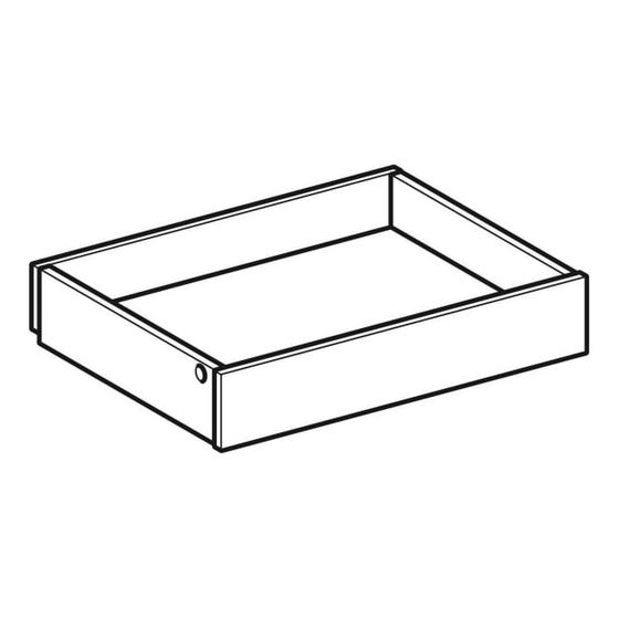 Geberit Innenschublade für Seitenschrank, Breite 45cm