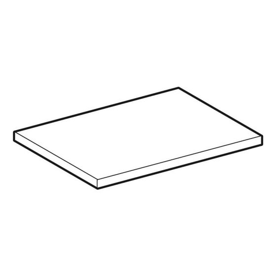 Geberit iCon Einlegeboden für Hochschrank, Breite 36cm, Weiß