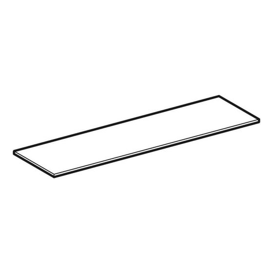 Geberit Glaseinlegeboden Mitte für Option Plus Spiegelschrank, Breite 120cm