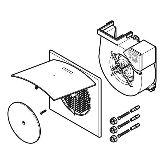 Geberit Set Lüfter für Aerotec 90, 242851001