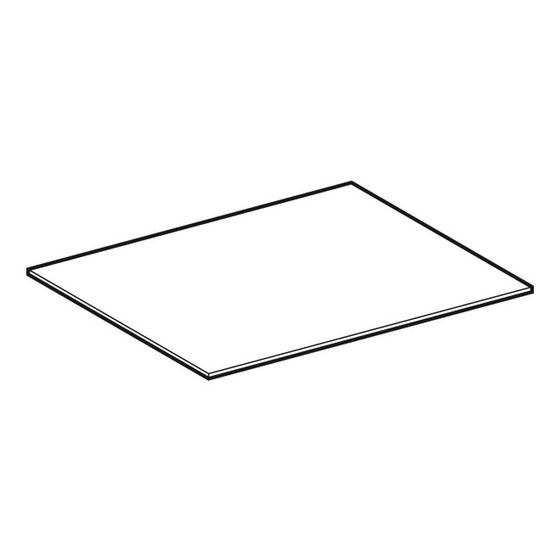 Geberit Glaseinlegeboden für Hochschrank