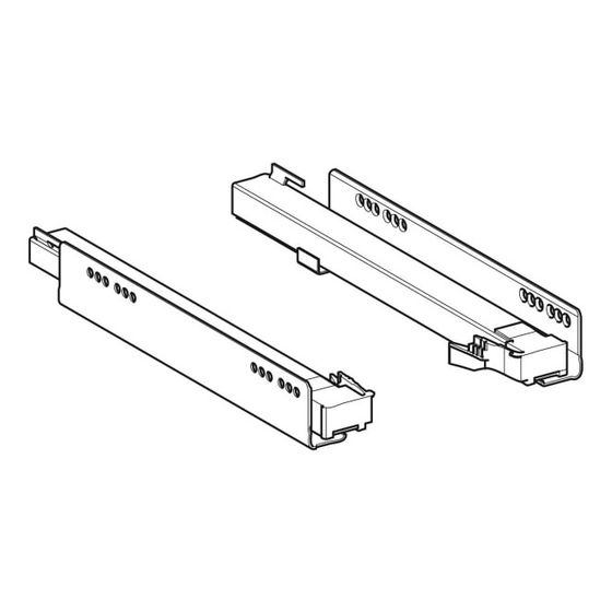 Geberit Set Schubladenschienen