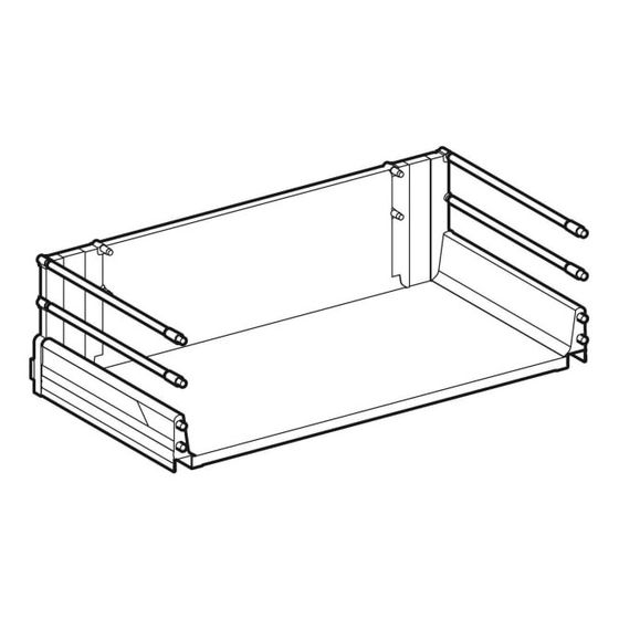 Geberit Auszug für Citterio Unterschrank für Waschtisch, Breite Waschtisch 90cm