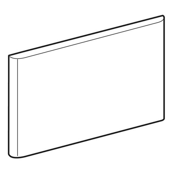 Geberit Schubladenfront für Seitenschrank, Weiß