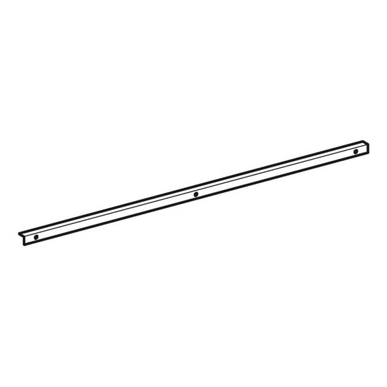 Geberit Gleitprofil für Seitenschrank, Breite 45cm