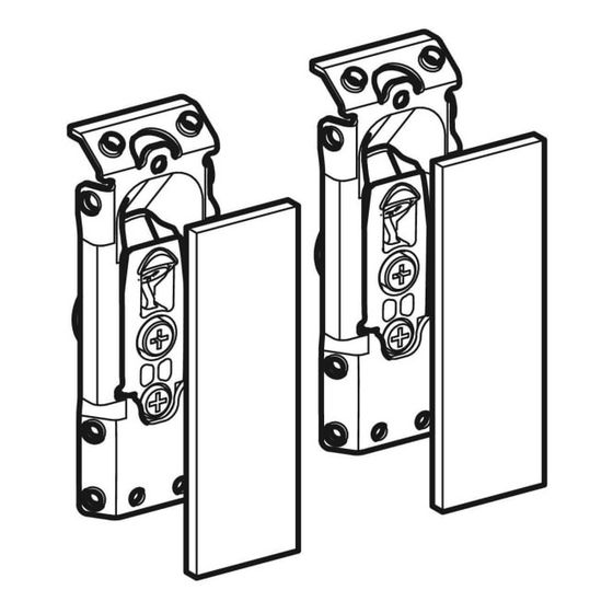 Geberit Option Set Schrankaufhänger