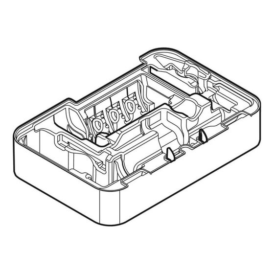 Geberit Koffereinsatz 10A-IV für Pressgeräte Typ 1, Akkubetrieb ABS