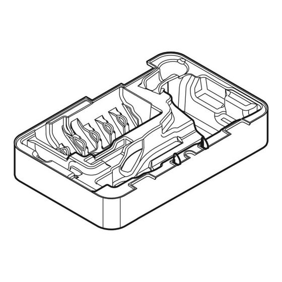 Geberit Koffereinsatz 20B-IV für Pressgeräte Typ 2, Typ 3, Netzbetrieb ABS