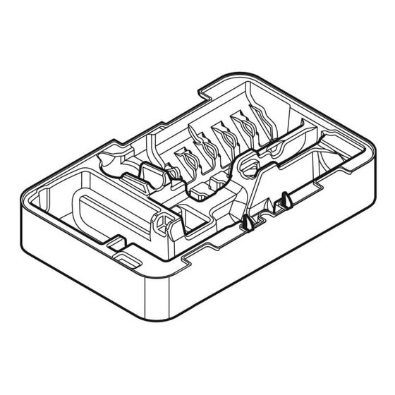 Geberit Koffereinsatz 20D-II für Pressgeräte Typ 2XL, Akkubetrieb ABS
