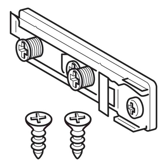Geberit Grundplatte, 597224000
