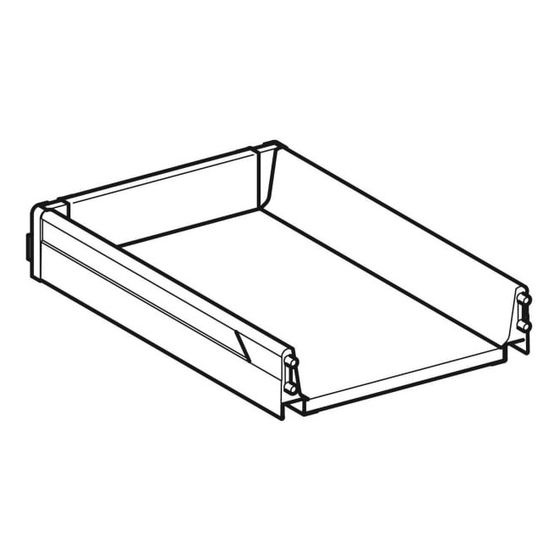 Geberit Schublade für Hocker, 597557000