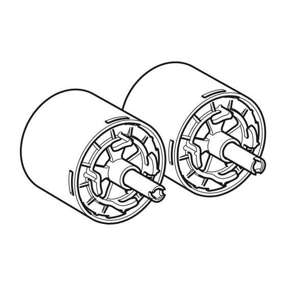 Geberit Set Pneumatikzylinder für Fernbetätigung eckiges Design, pneumatisch