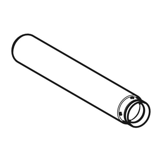 Geberit Anschlussstutzen mit O-Ring Außendurchmesser 40mm, weiß-alpin