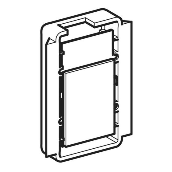 Geberit Sensorschalter für Option Round Lichtspiegel