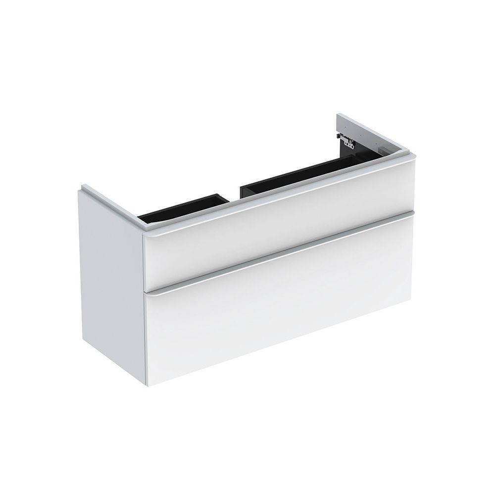 Geberit Smyle Square Unterschrank für Waschtisch, 2 Schubladen, 118,4x61,7x47cm, Wei... GEBERIT-500355001 4025416357032 (Abb. 2)