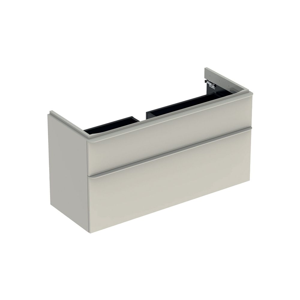 Geberit Smyle Square Unterschrank für Waschtisch, 2 Schubladen, 118,4x61,7x47cm, San... GEBERIT-500355JL1 4025416430438 (Abb. 2)