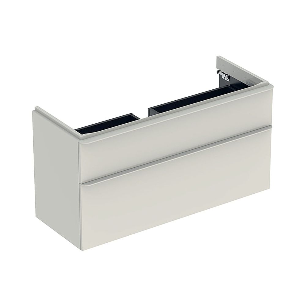 Geberit Smyle Square Unterschrank für Waschtisch, 2 Schubladen, 118,4x61,7x47cm, San... GEBERIT-500355JL1 4025416430438 (Abb. 1)