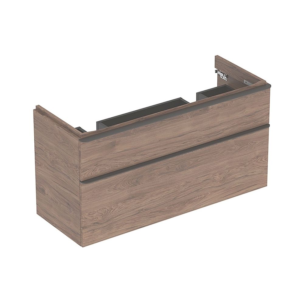 Geberit Smyle Square Unterschrank für Doppelwaschtisch 2 Schubladen 118,4x61,7x47cm ... GEBERIT-500356JR1 4025416428916 (Abb. 1)